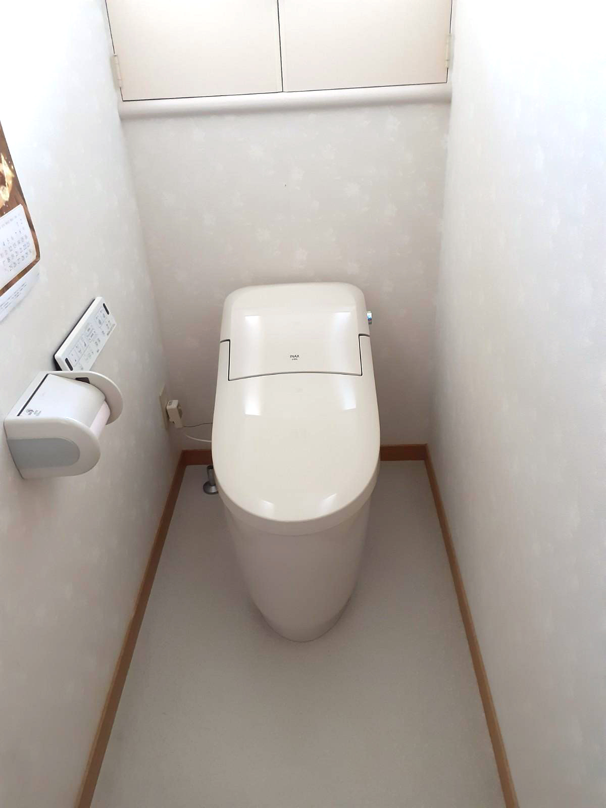 北津軽郡：流線的なデザインで、キレイ機能も搭載したプレアスLS　トイレ交換工事